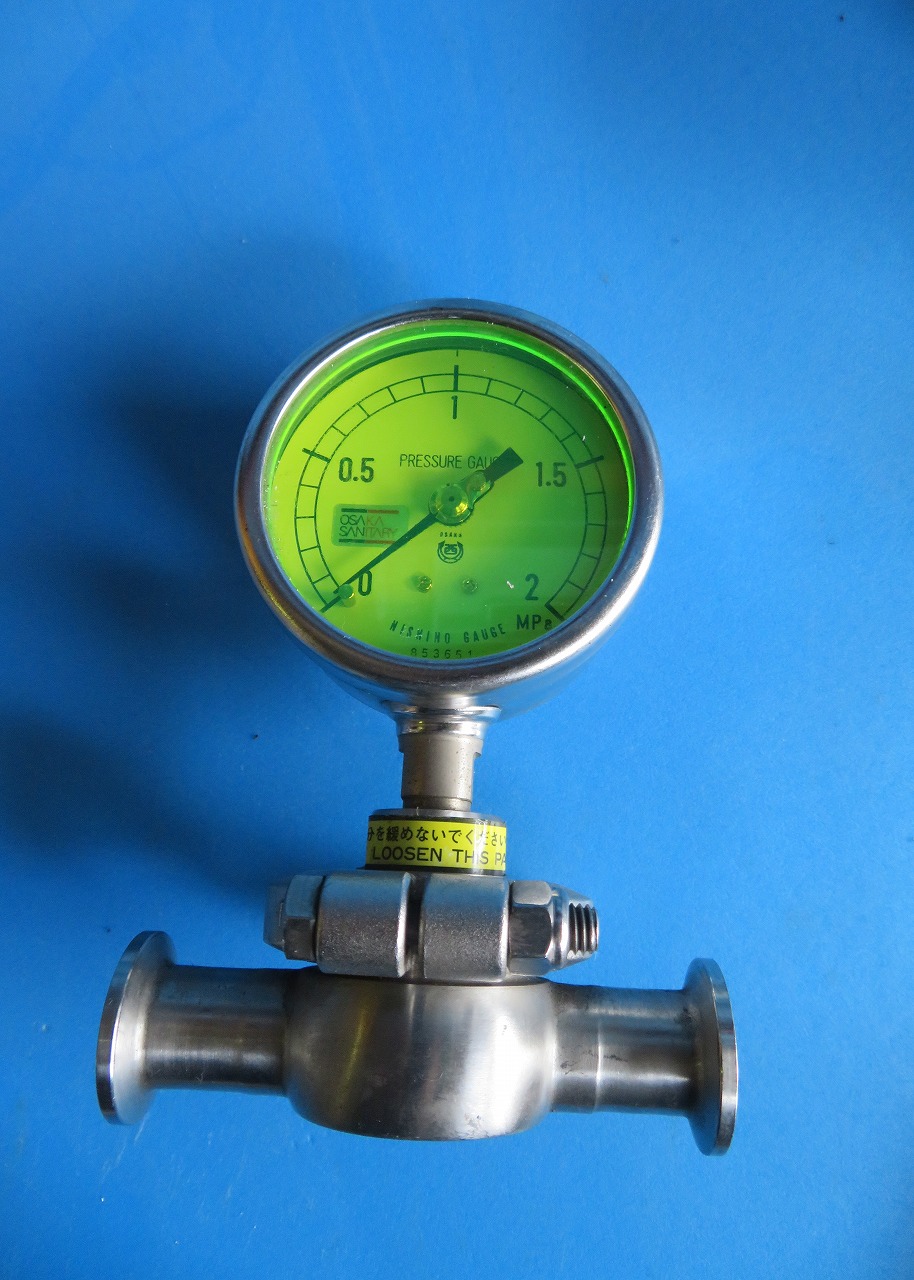 大阪サニタリー(株) 　サニタリー圧力計