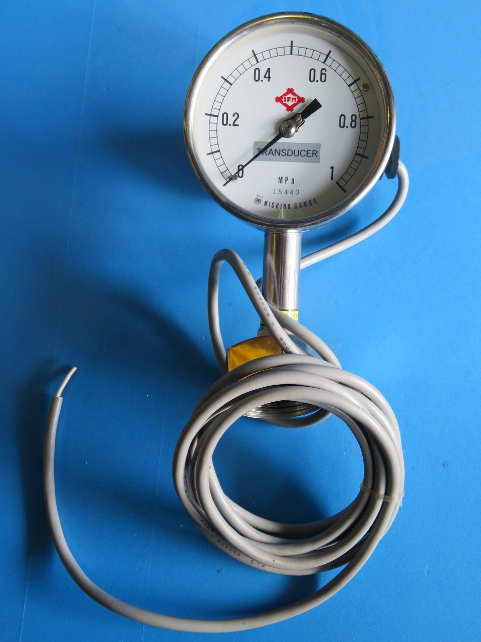 (株)西野製作所　NGN隔膜式圧力計　NPS-500型