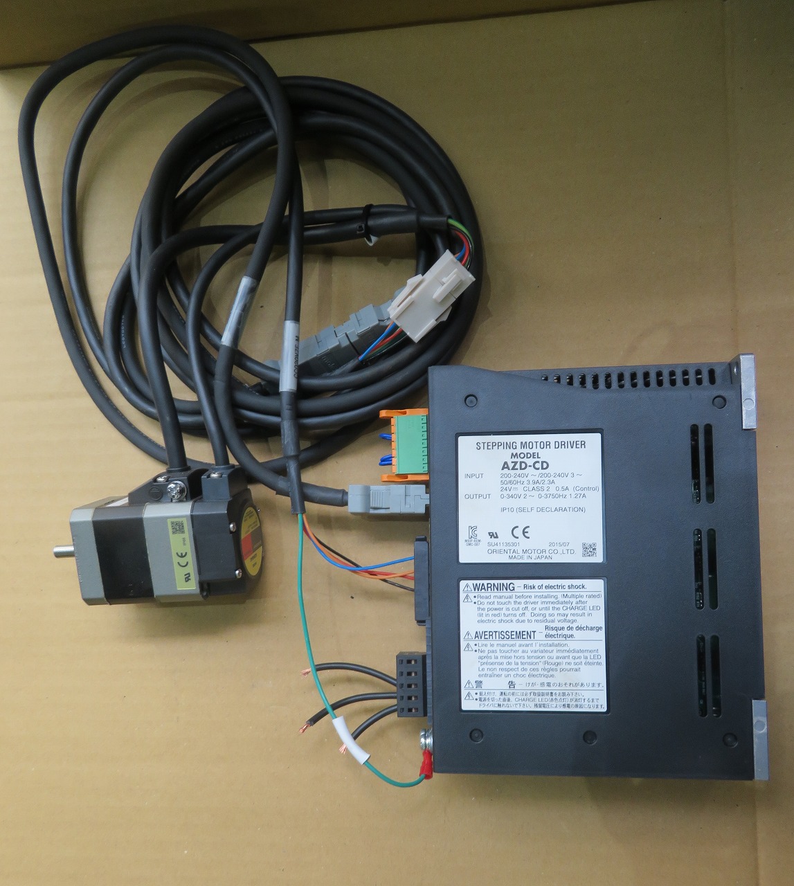 オリエンタルモーター(株)　ドライバ回路①　AZD-CD