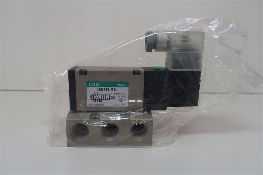 CKD(株)　パイロット式５ポートセレックスバルブ　4KB310-10-M1L-DC24V　在庫…