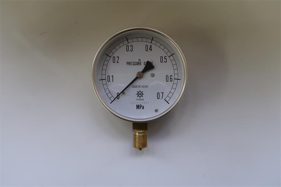 (株)第一計器製作所　汎用圧力計　HNT-341A-0.7MPA-M